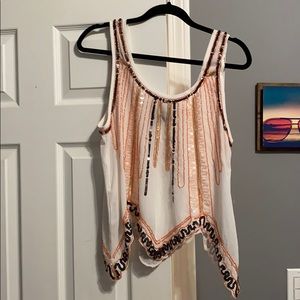 Sequin Tank Top